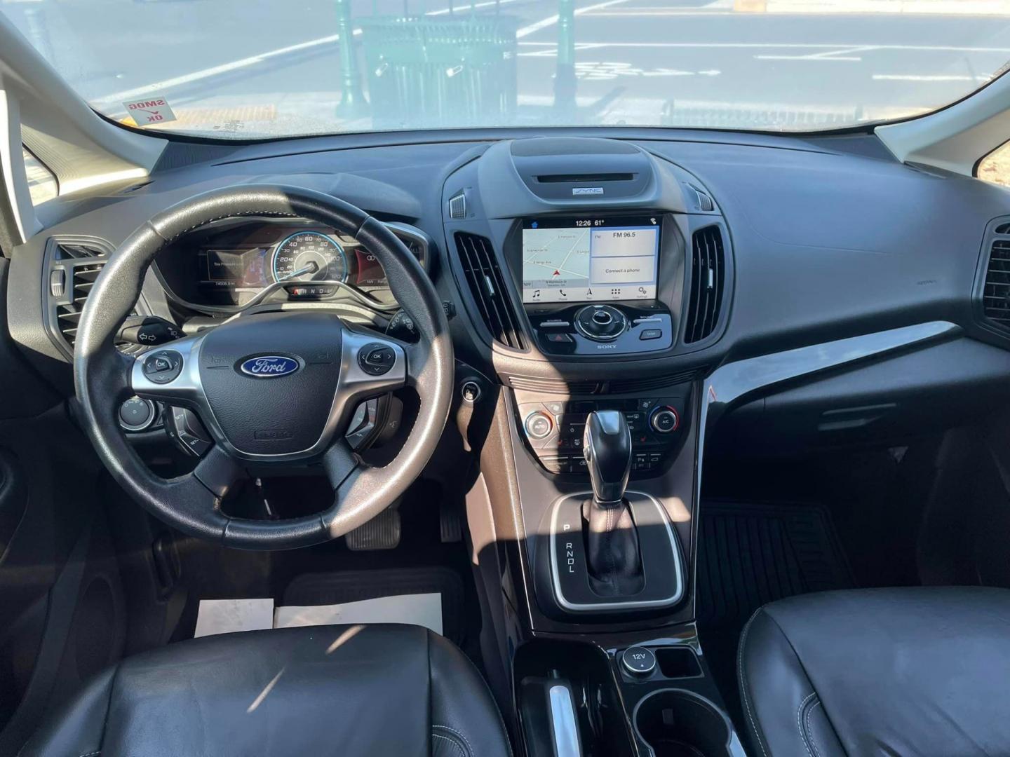 2017 Blue /BLACK Ford C-Max Energi (1FADP5FU9HL) , located at 744 E Miner Ave, Stockton, CA, 95202, (209) 944-5770, 37.956863, -121.282082 - Photo#9